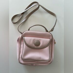 Liz Claiborne Pink Textured Crossbody Bag